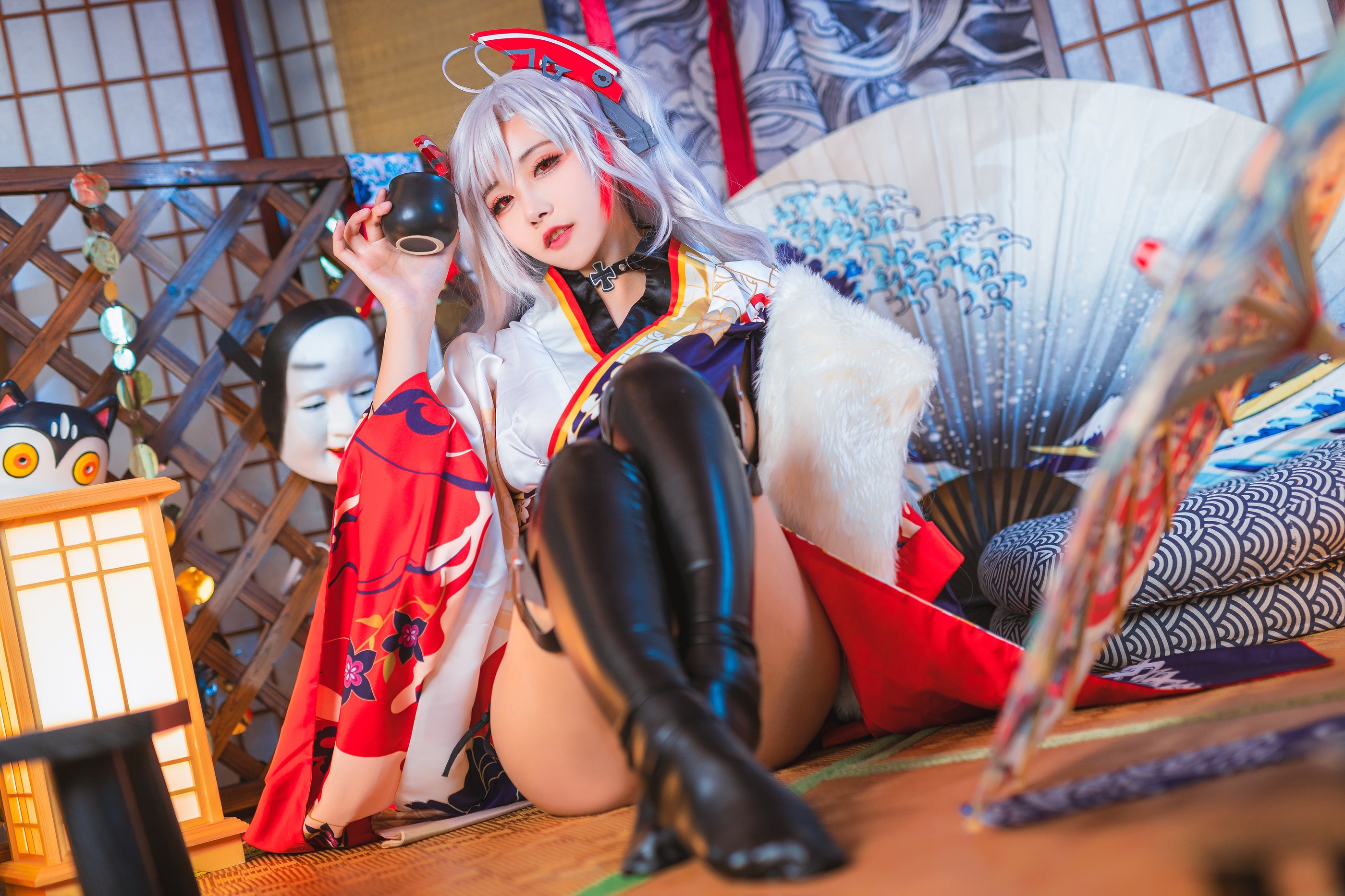 图片[1]-Momoko葵葵 – NO.022 欧根亲王 [122P]-XikXak
